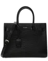 Saint Laurent Sac De Jour Leather Tote In Black
