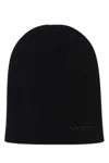 Saint Laurent Cashmere Embroidered Logo Beanie