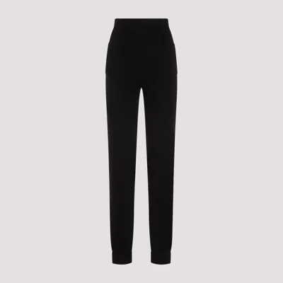 Saint Laurent Black Cashmere Leggings