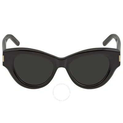 Saint Laurent Black Cat Eye Ladies Sunglasses Sl 506 001 51