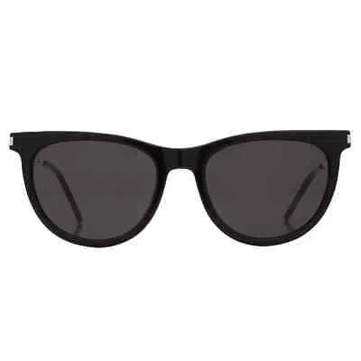 Pre-owned Saint Laurent Black Cat Eye Ladies Sunglasses Sl 510 001 54 Sl 510 001 54