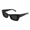 Saint Laurent Black Cat Eye Ladies Sunglasses Sl 702 001 49