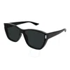 Saint Laurent Black Cat Eye Ladies Sunglasses Sl 758 001 63