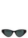 Saint Laurent 'm144' Cat Eye Sunglasses In Black