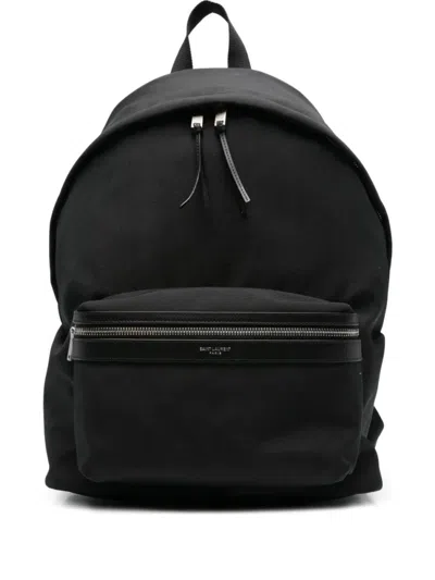 Saint Laurent Black City Backpack