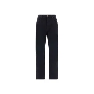 Saint Laurent Black Cotton Jeans Denim