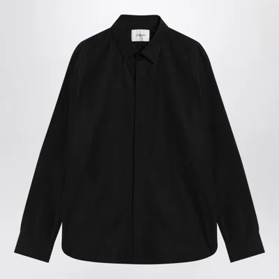 SAINT LAURENT SAINT LAURENT BLACK COTTON SHIRT MEN