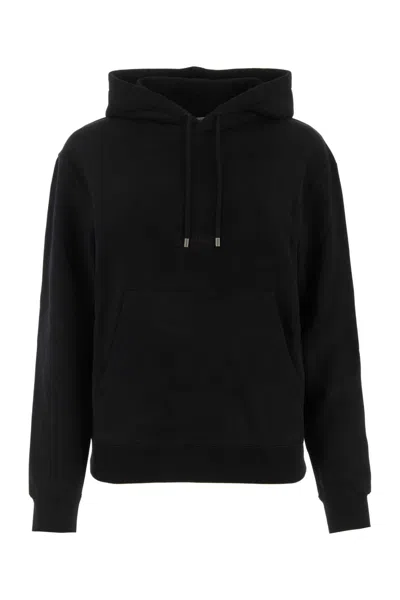 Saint Laurent Black Cotton Sweatshirt
