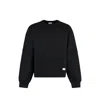Saint Laurent Oversized Sweatshirt In Black