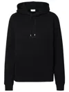 SAINT LAURENT SAINT LAURENT BLACK COTTON SWEATSHIRT