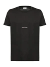 Saint Laurent Logo Print Crewneck T-shirt