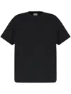 Saint Laurent Men's Piquet Cotton Polo Shirt In Black