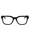 Saint Laurent Black-crystal-transparent Acetate Glasses In White