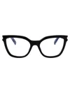 Saint Laurent Cat-eye Glasses In Black