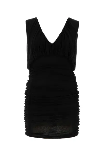 Saint Laurent Women's Jersey Dress In Black
