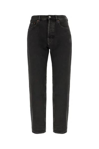 SAINT LAURENT BLACK DENIM JEANS