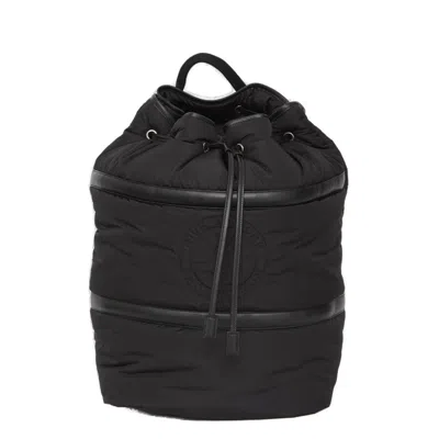 Saint Laurent Black Econyl Rive Gauche Sling Bag