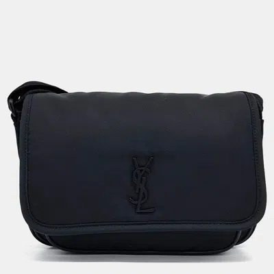 Pre-owned Saint Laurent Black Fabric Niki Shoulder Bag