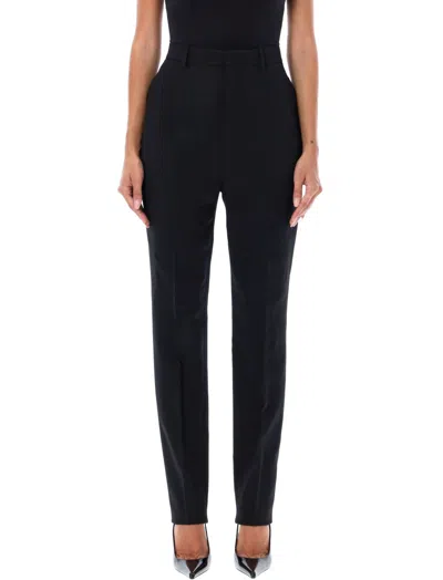 SAINT LAURENT BLACK HIGH WAIST PANTS