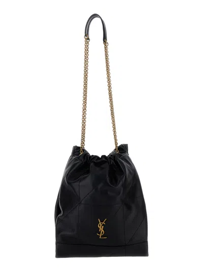 SAINT LAURENT BLACK JAMIE 4.3 SHOULDER BAG
