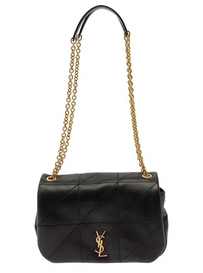 SAINT LAURENT BLACK JAMIE 4.3 SHOULDER BAG