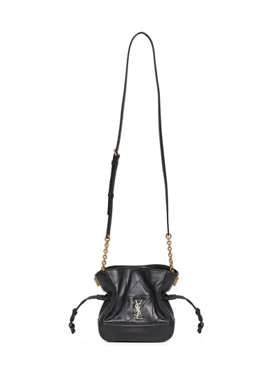 Saint Laurent Black Jamie Mini Shoulder Pouch