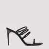Saint Laurent Jerry 95mm Satin Mules In Black