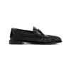 Saint Laurent Monogram Loafers In Calfskin In Black