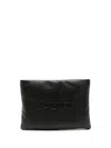 Saint Laurent Black Lamb Skin Wallets