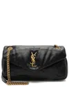 Saint Laurent Black Lambskin Calypso Small Shoulder Bag (authentic Pre-loved)