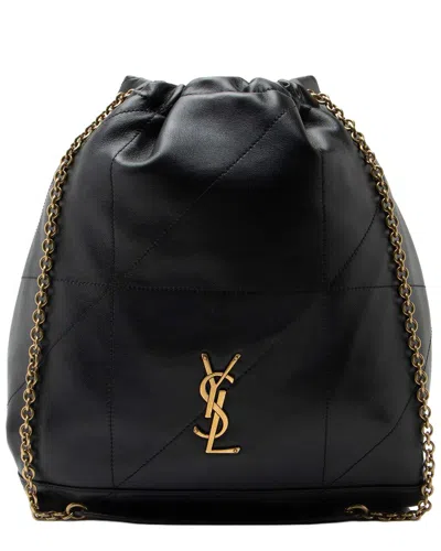 Saint Laurent Black Lambskin Jamie 4.3 Pochon Medium Shoulder Bag (authentic  Pre-loved)