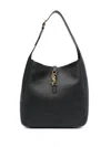 Saint Laurent Black Le 5 7 Large Shoulder Bag In Black