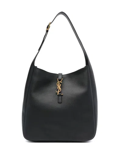 Saint Laurent Black Le 5 7 Large Shoulder Bag