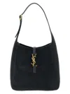 Saint Laurent Black Le 5 A 7 Small Shoulder Bag In Black