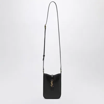 Saint Laurent Black Leather 5 To 7 Mini Bag