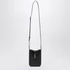 Saint Laurent Black Leather 5 To 7 Mini Bag Women