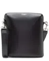 Saint Laurent Black Leather Aidan Crossbody (authentic Pre-loved)
