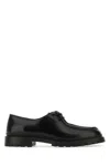 Saint Laurent Black Leather Lace-up Shoes