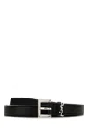 Saint Laurent Belts In Black