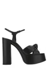 Saint Laurent Leather Bianca Sandals 85