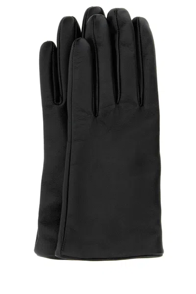 Saint Laurent Gloves In Black