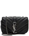 Saint Laurent Black Leather Classic Baby Chain Bag (authentic Pre-loved)