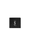 Saint Laurent Ysl Credit Card Holder In Black