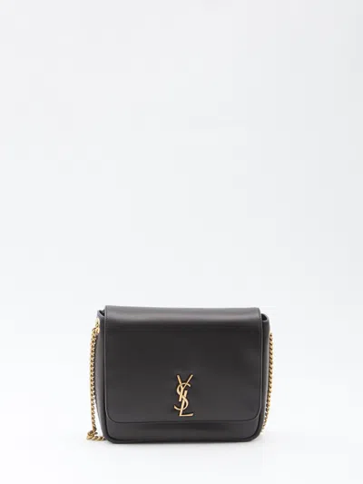 Saint Laurent Black Leather Kate Bag