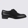 Saint Laurent Classic Derby Shoes In Black
