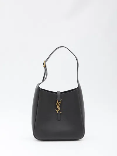 Saint Laurent Black Leather Le 5 Ã¡ 7 Shoulder Bag