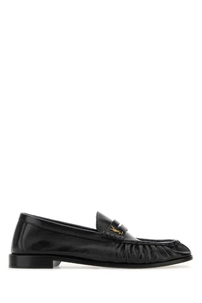 Saint Laurent Soft Le Loafer Loafers In Patent Leather In Black