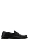 Saint Laurent 15mm Le Loafer Leather Loafers In Black