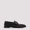 Saint Laurent Le Loafer Penny Slipppers In Black