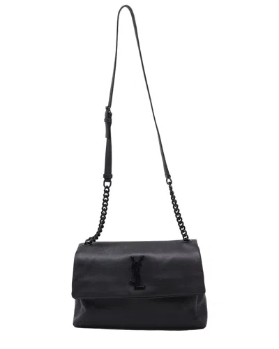 Saint Laurent Black Leather Medium West Hollywood Shoulder Bag (authentic Pre-  Loved)